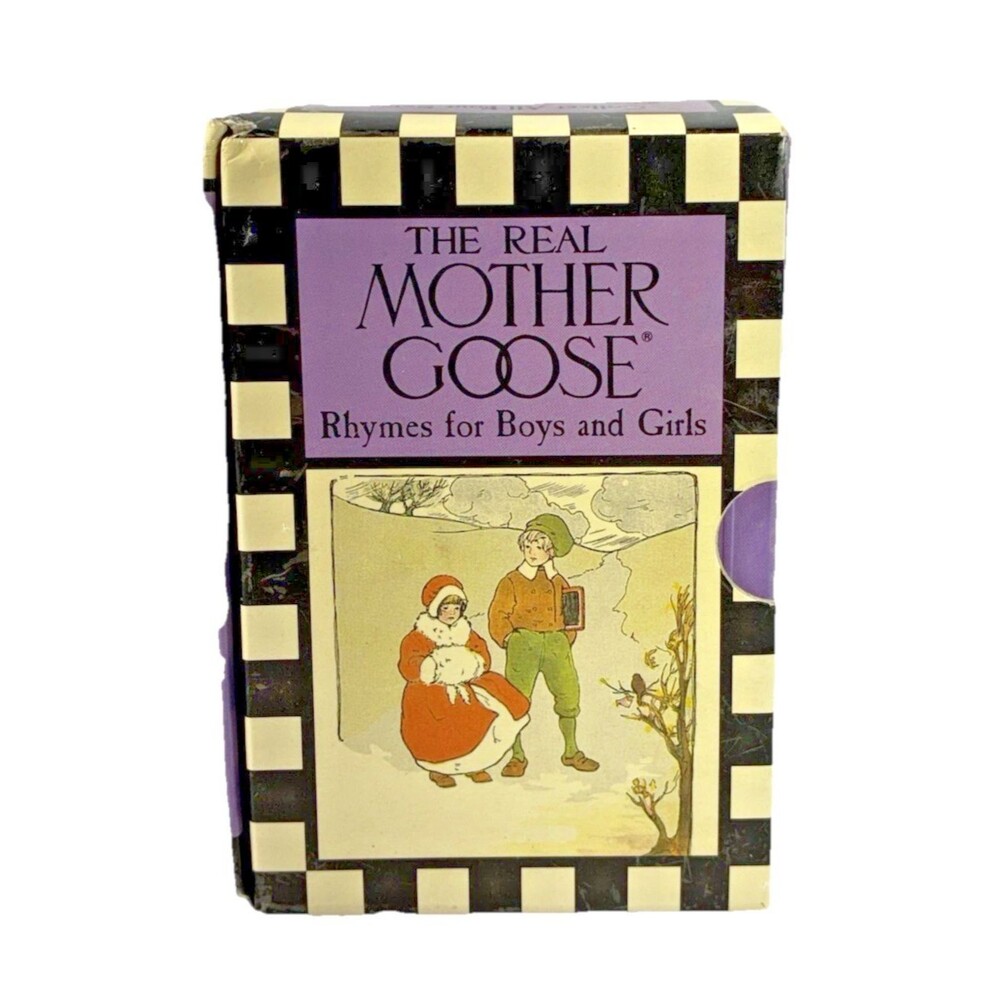 The Real Mother Goose Rhymes For Boys And Girls Mini Hardcover Books 1-6